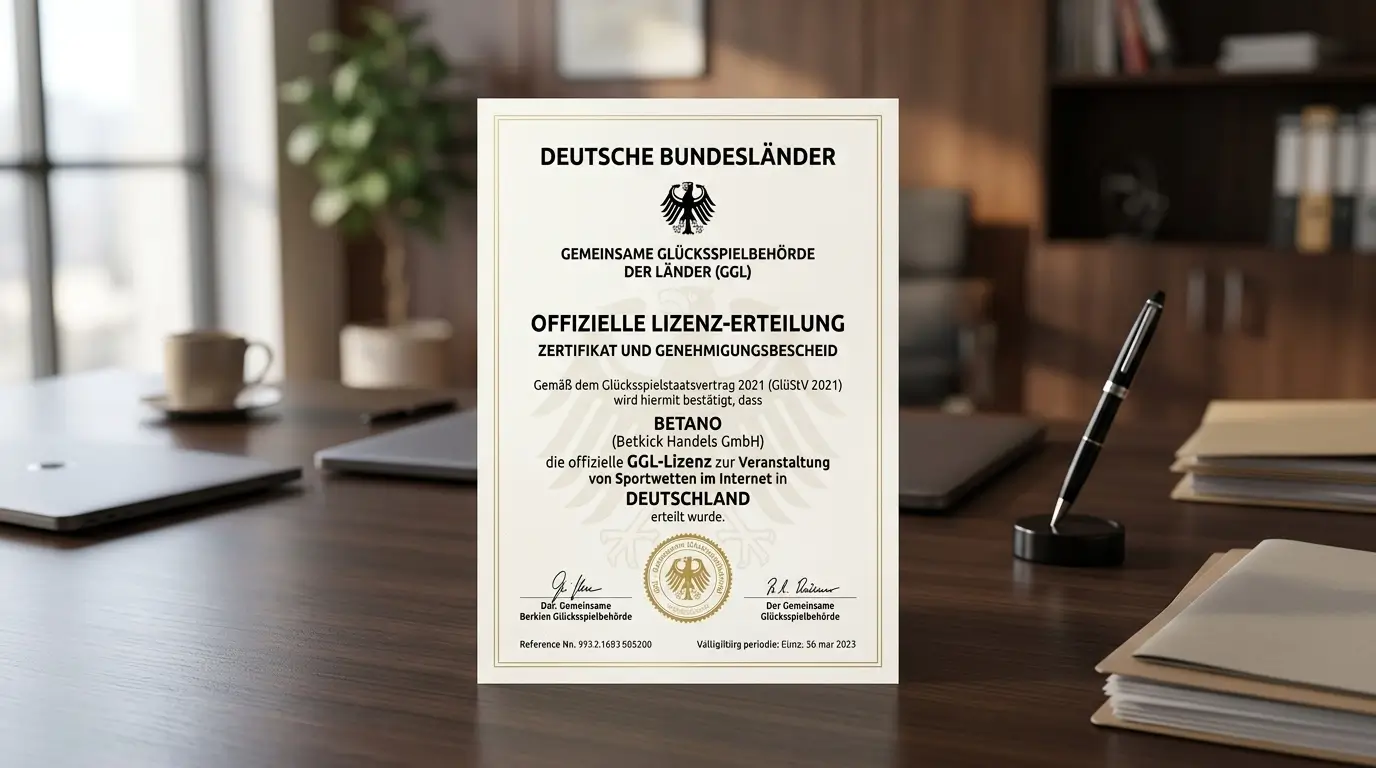 Betano GGL-Lizenz und Marktpositionierung als regulierter Handball Wettanbieter in Deutschland
