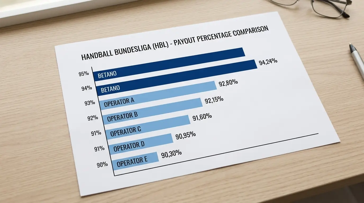 Betano Handball Quotenschlüssel für HBL und EHF Champions League im Vergleich 2026