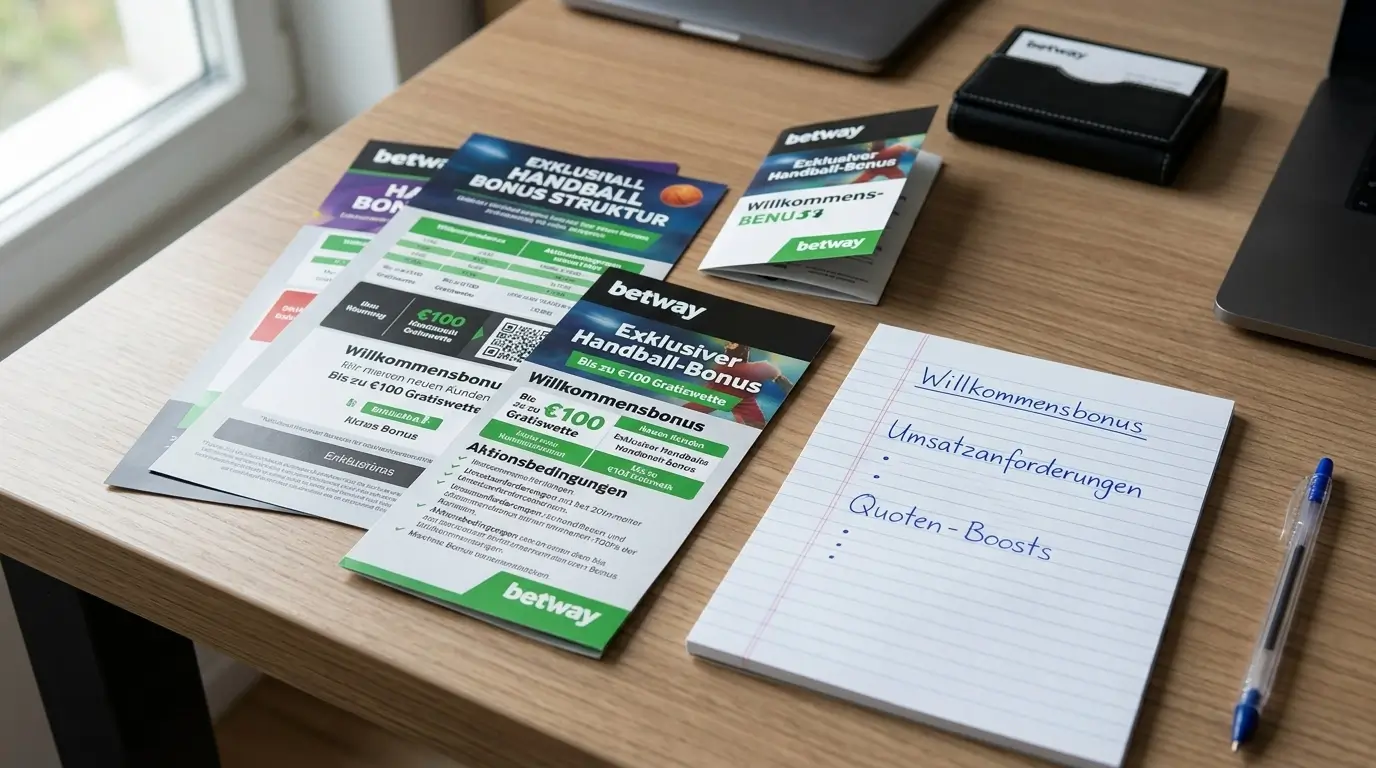 Betway Handball Willkommensbonus und Promotionen für neue und bestehende Sportwetten-Kunden