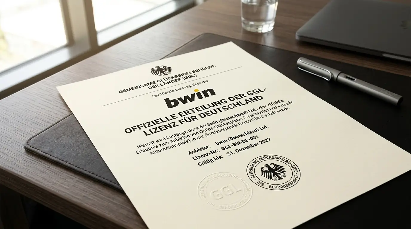 bwin GGL-Lizenz und Marktstellung als regulierter Handball Wettanbieter in Deutschland 2026