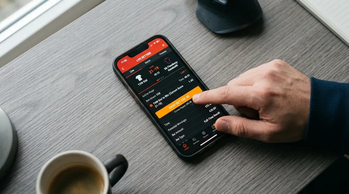 Cash-Out bei Handball Live Wetten — wann sich die vorzeitige Auszahlung lohnt und wann sie Geld kostet