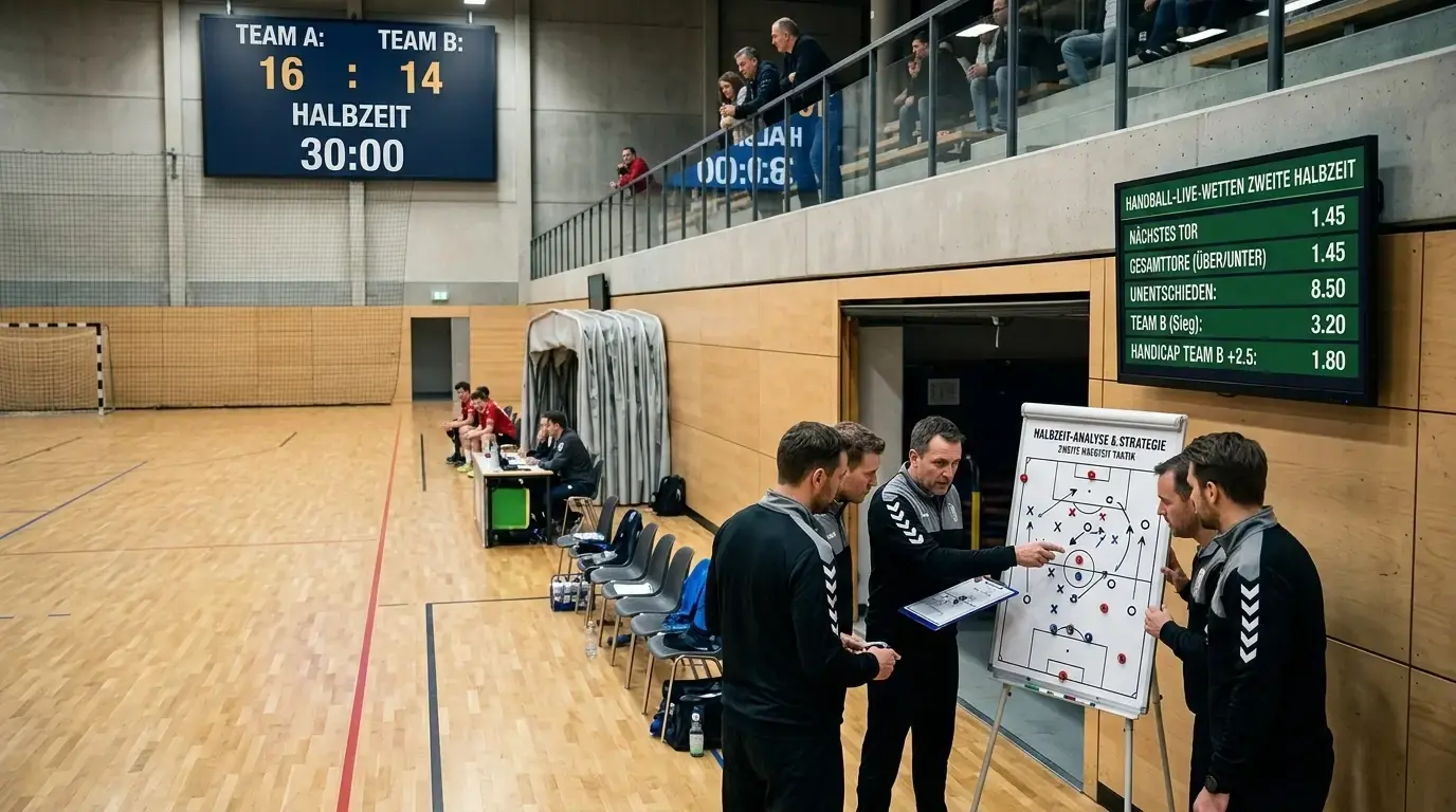 Halbzeit-Analyse beim Handball Live Wetten — Taktikanpassungen und ihre Auswirkungen auf In-Play-Märkte