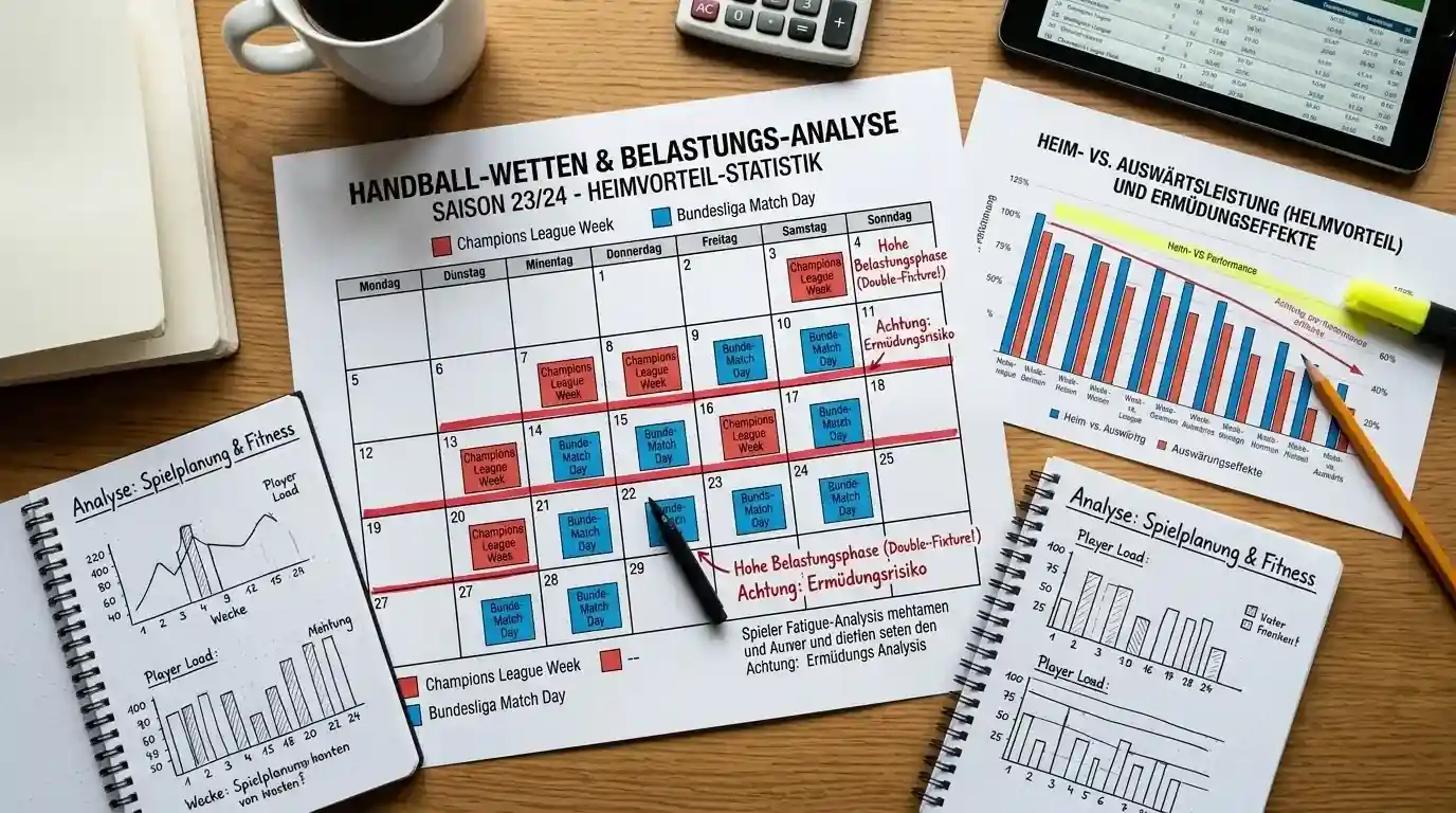 Heimvorteil-Statistiken beim Handball Wetten — Bedeutung von Heim- und Auswärtsleistung für Sportwetten