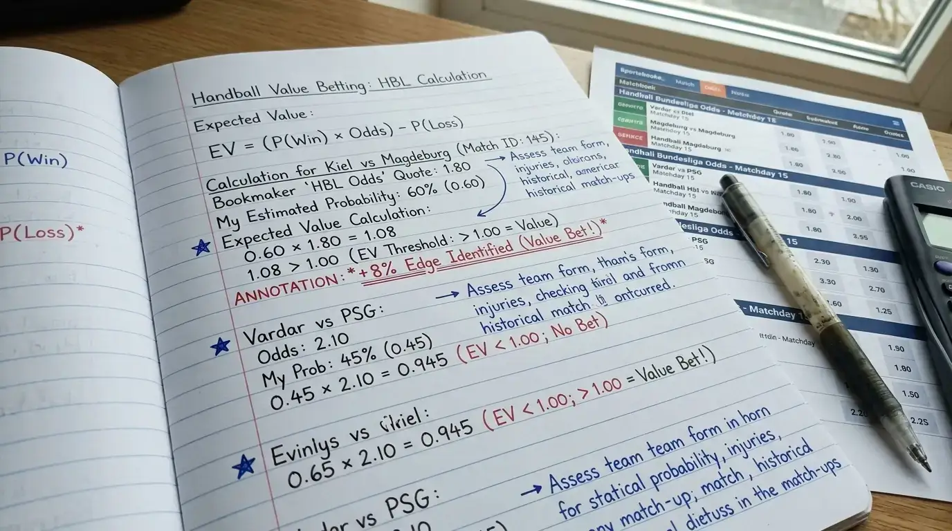 Value Betting beim Handball Wetten — Methodik und Quoten-Kalkulation für Sportwetter