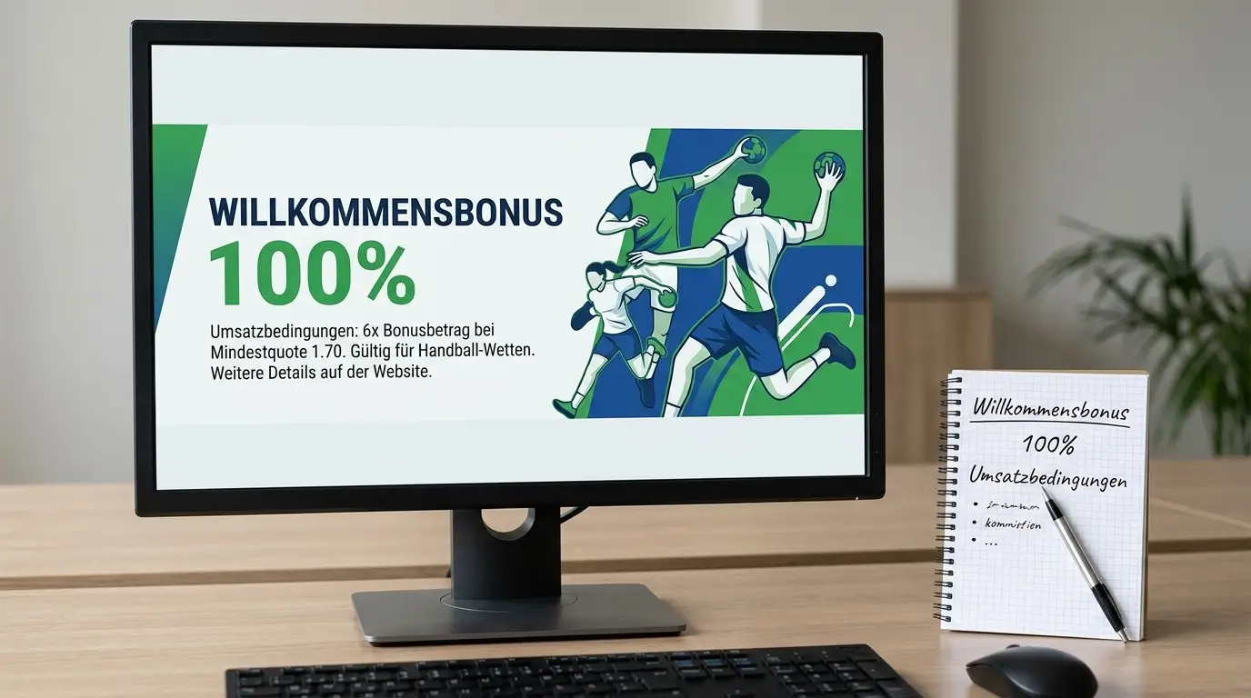 Interwetten Willkommensbonus und Handball-Promotionen für neue Sportwetten-Kunden