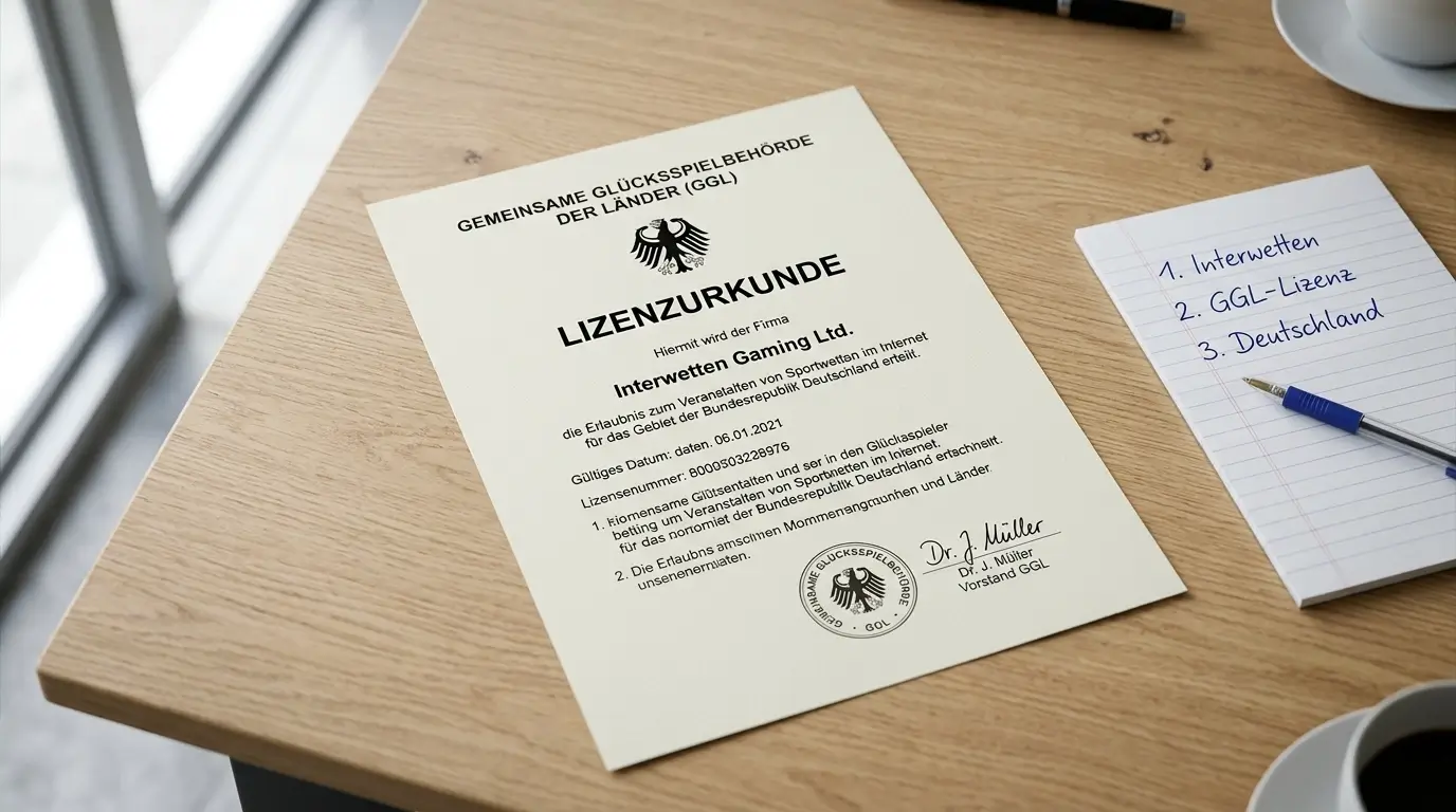 Interwetten GGL-Lizenz und Marktpositionierung als seriöser Handball Wettanbieter in Deutschland