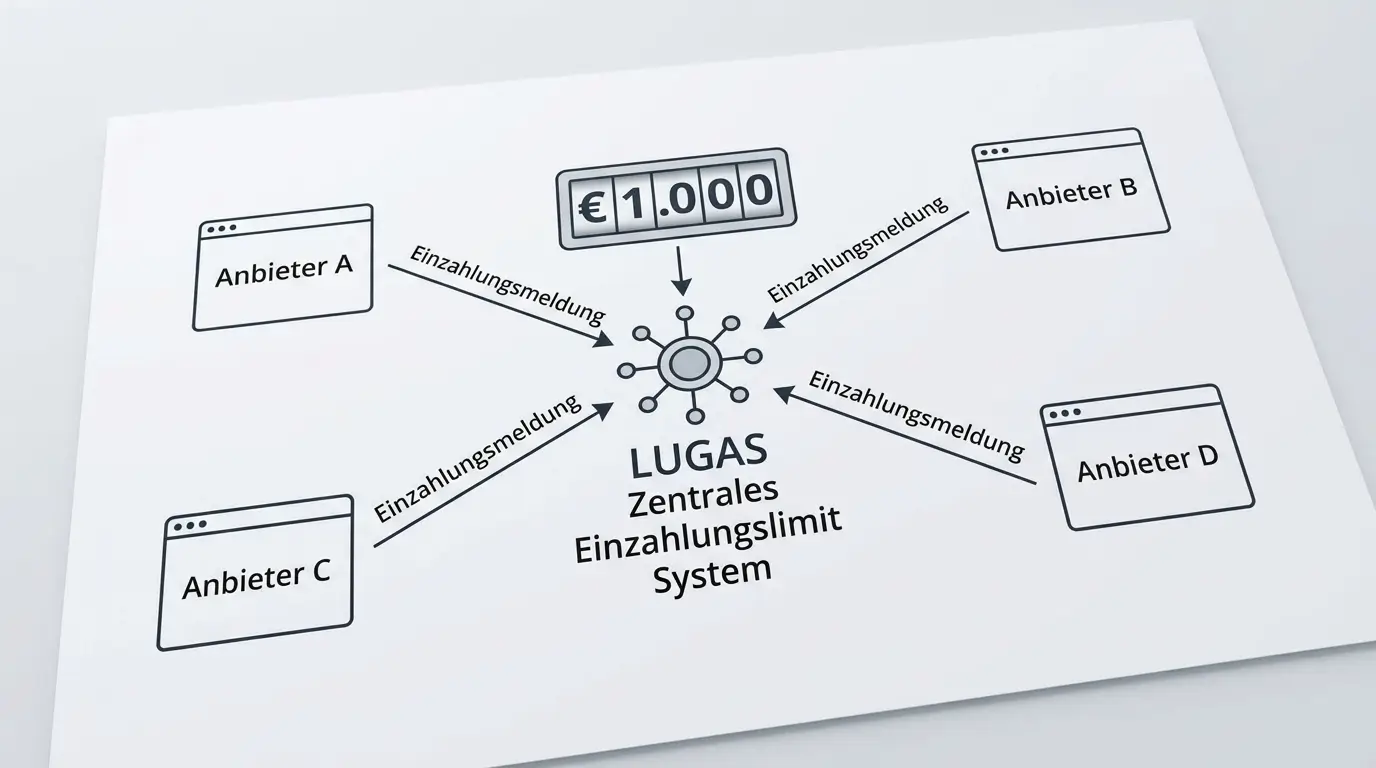 LUGAS System-Erklärung als anbieterübergreifendes Einzahlungskontrollsystem für Handball-Wetter