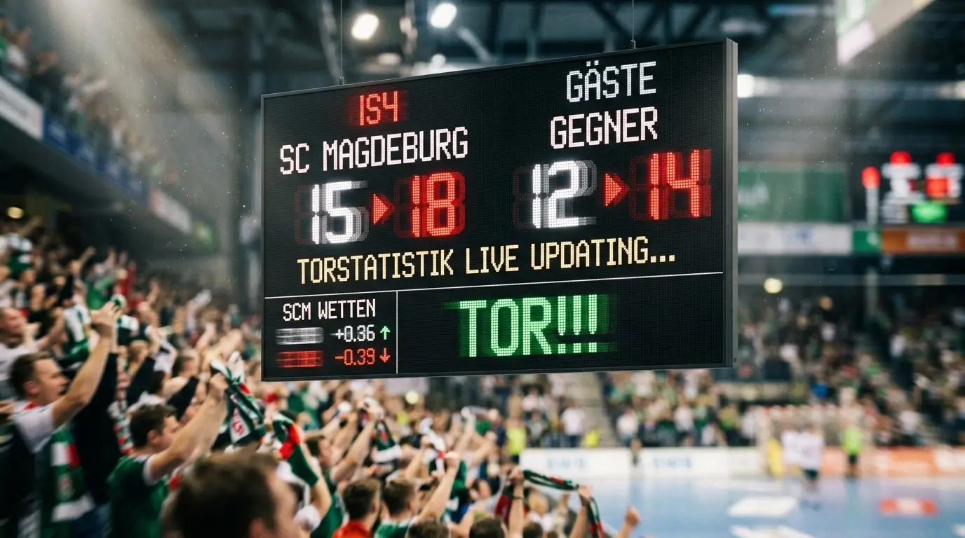 SC Magdeburg Torstatistiken HBL: Run-and-Gun Spielweise und Tordurchschnitt im Vergleich zum Liga-Schnitt