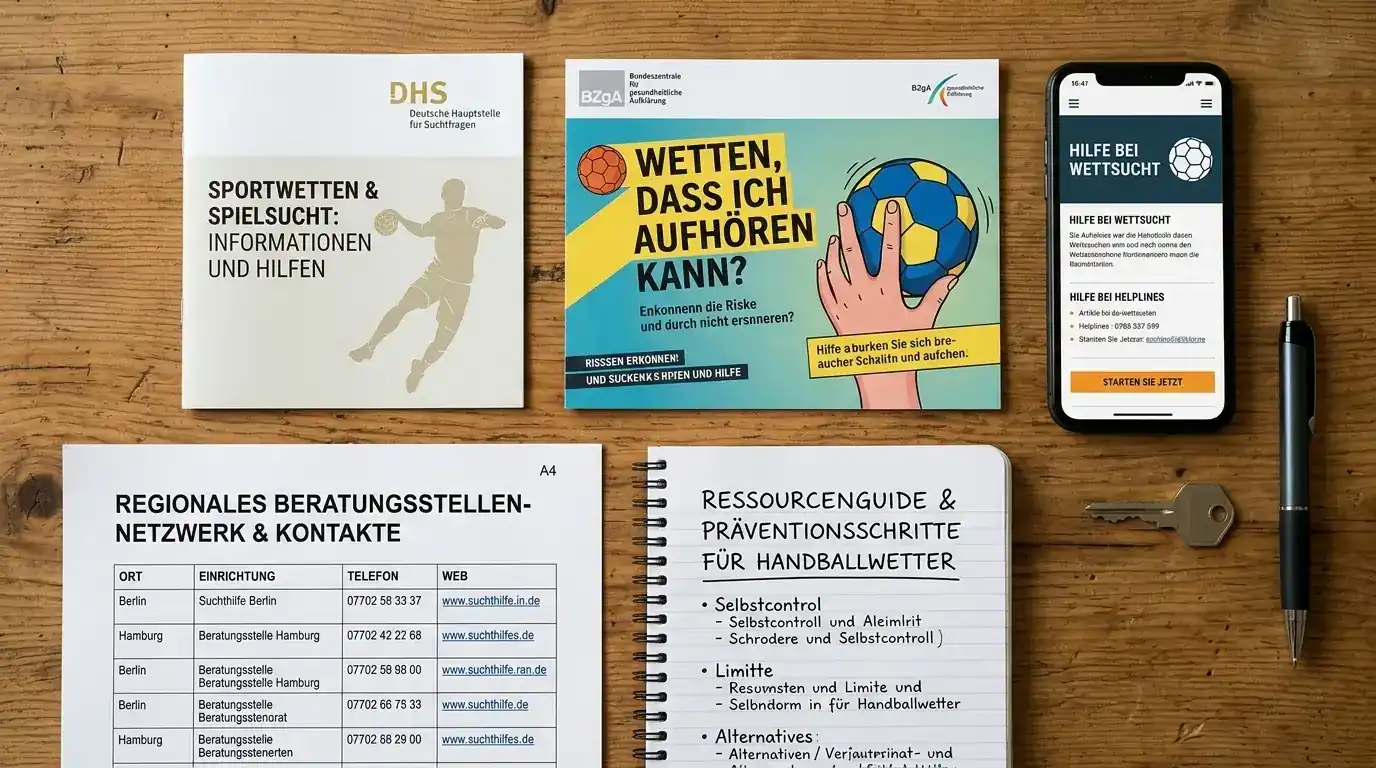 Suchtprävention beim Handball Wetten — Ressourcen und präventive Maßnahmen für Sportwetter in Deutschland