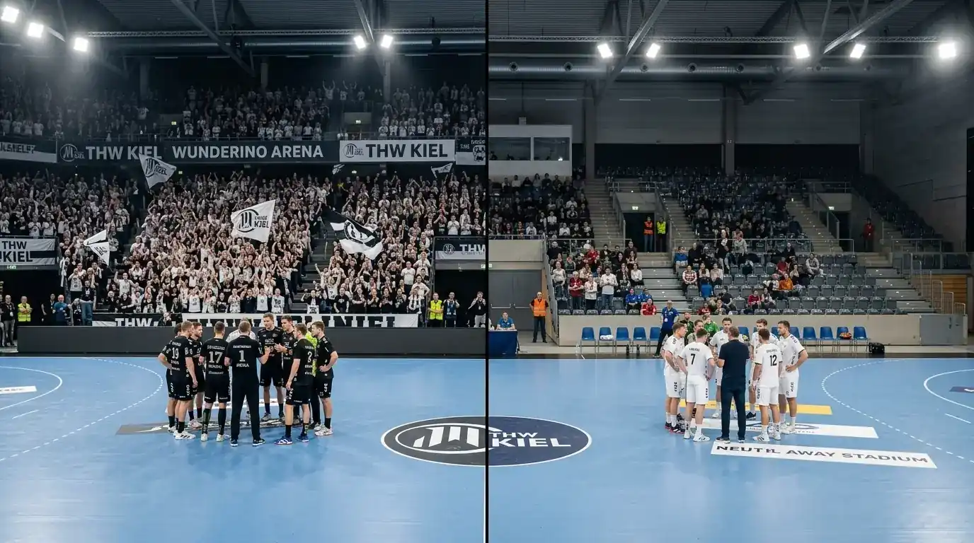 THW Kiel Heim- und Auswärtsstatistiken: Siegquoten und Handicap-Trends für Handball Wetten